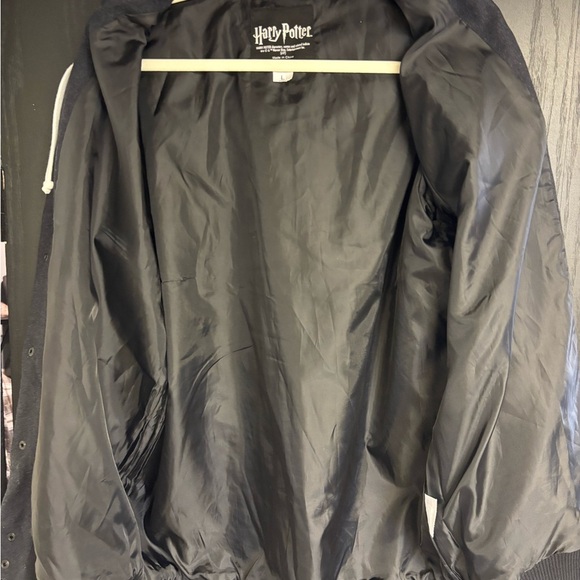 Harry Potter Ravenclaw Black and Blue Varsity Jacket - Picture 3 of 4